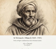 Portrait du poète Si Mohand u Mhand